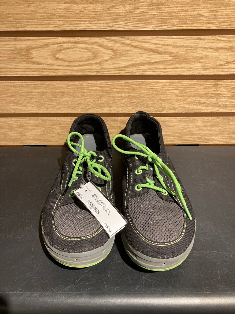 Astral Water Shoes, Black/Green, Men's 11