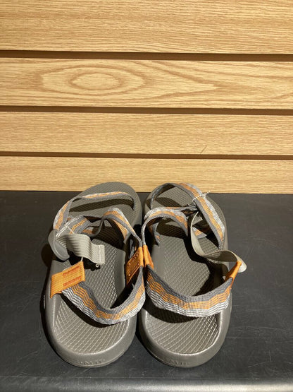 Chaco Sandals, Grey/Orange, Men's 11