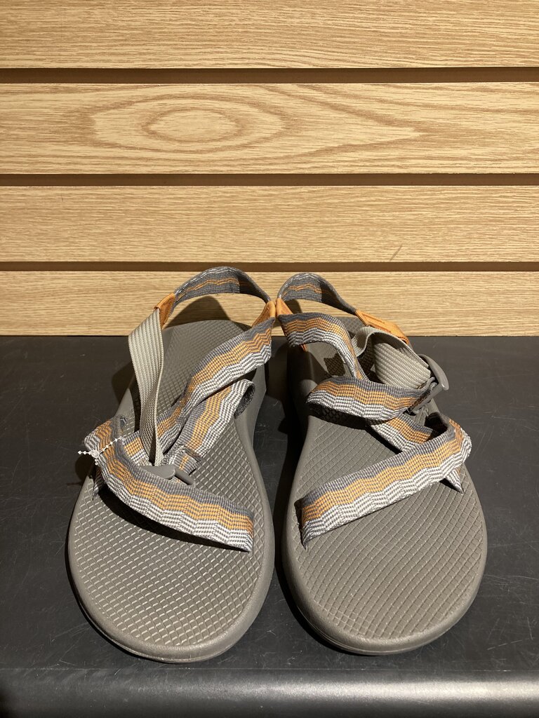 Chaco Sandals, Grey/Orange, Men's 11