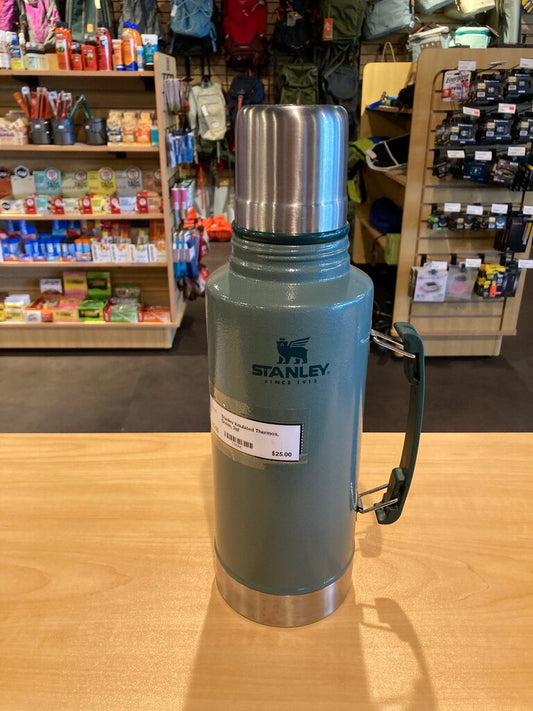 Stanley Insulated Thermos, Green, 2qt