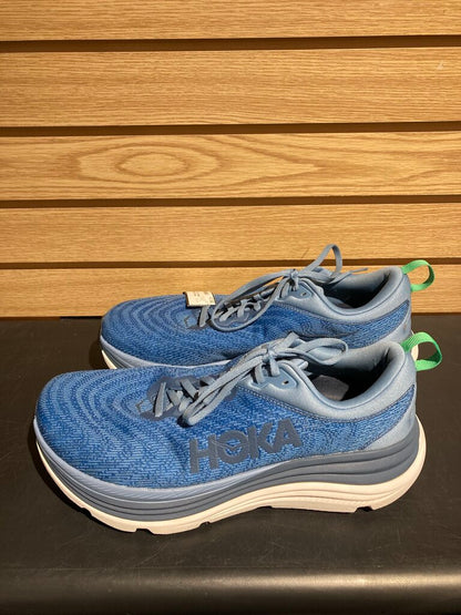 Hoka Gaviota 5, Blue/White, Men's 11.5 E
