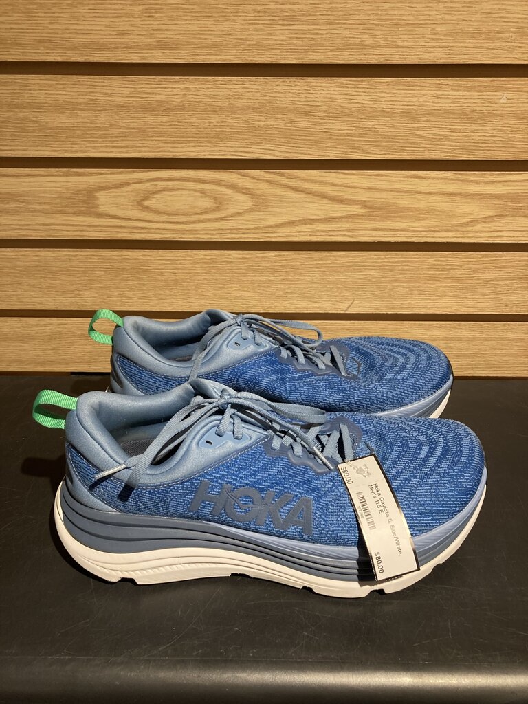 Hoka Gaviota 5, Blue/White, Men's 11.5 E