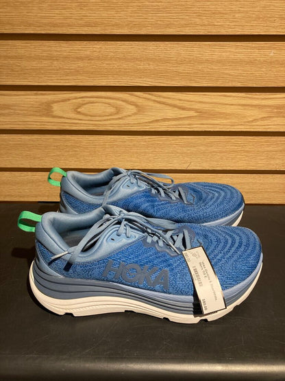 Hoka Gaviota 5, Blue/White, Men's 11.5 E