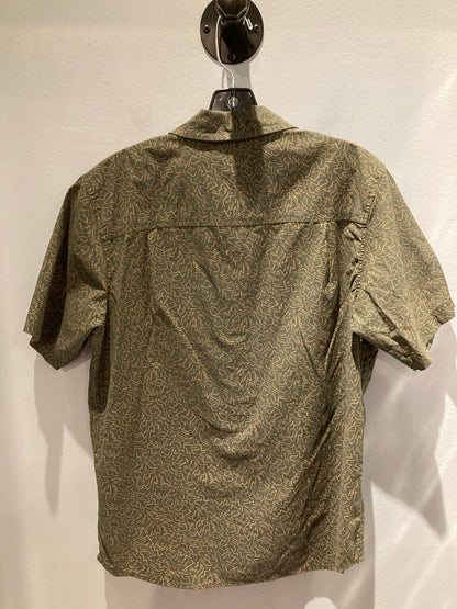 Outdoor Research SS Button Up< Green/Gold, Men's M