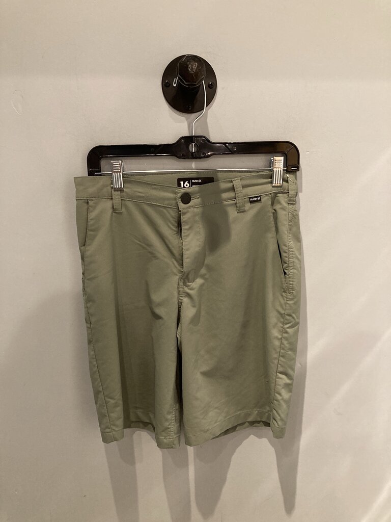 Hurley Shorts, Green, Kid's 16
