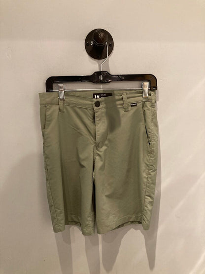 Hurley Shorts, Green, Kid's 16