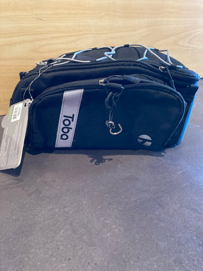 Toba Travis Rear Bike Bag, Black