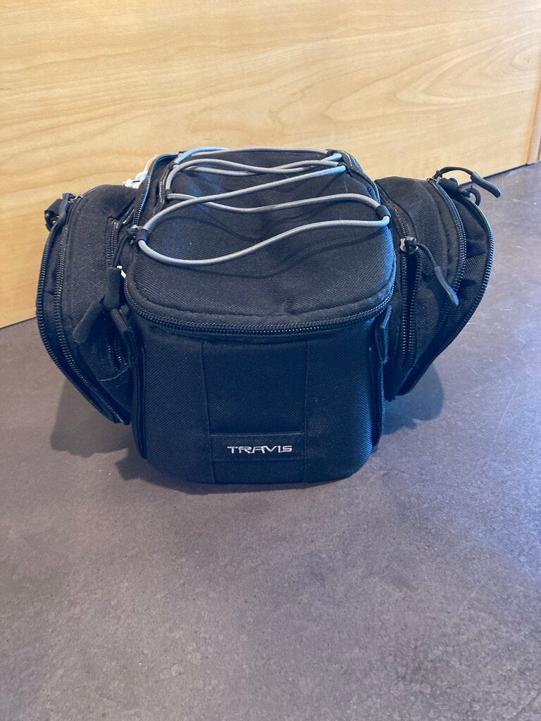 Toba Travis Rear Bike Bag, Black