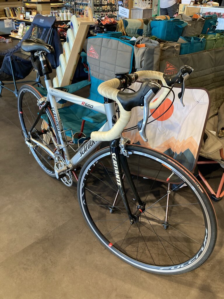 Scattante R660, Silver/White/Black, 21" Frame, 622c Wheel