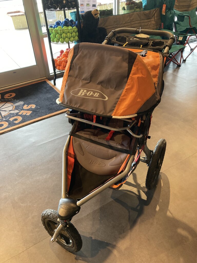 Bob Single Stroller, Orange/Black