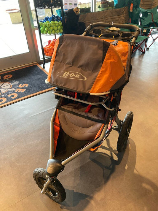 Bob Single Stroller, Orange/Black
