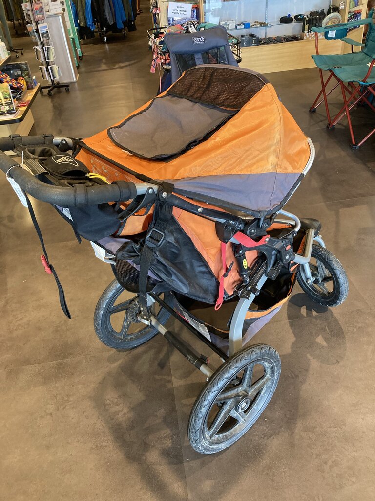 Bob Single Stroller, Orange/Black