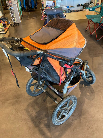 Bob Single Stroller, Orange/Black