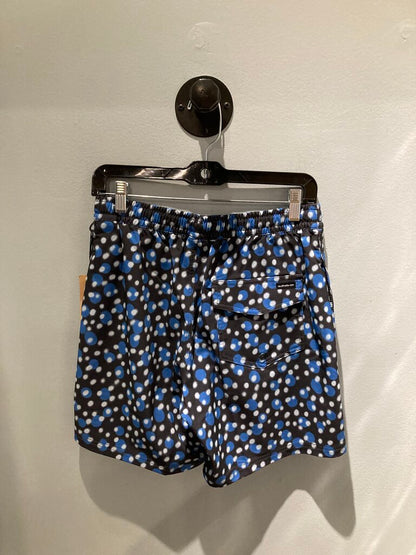 Quicksilver Surfsilk Swim Trunks, Black/Blue, Men's S