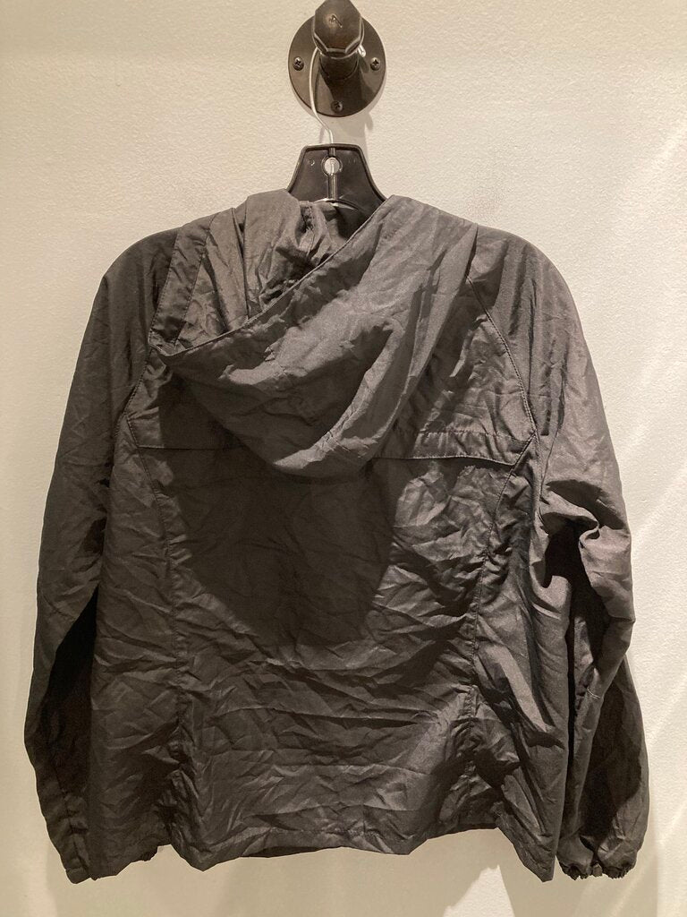 Eddie Bauer Windbreaker Jacket, Black, Men's L