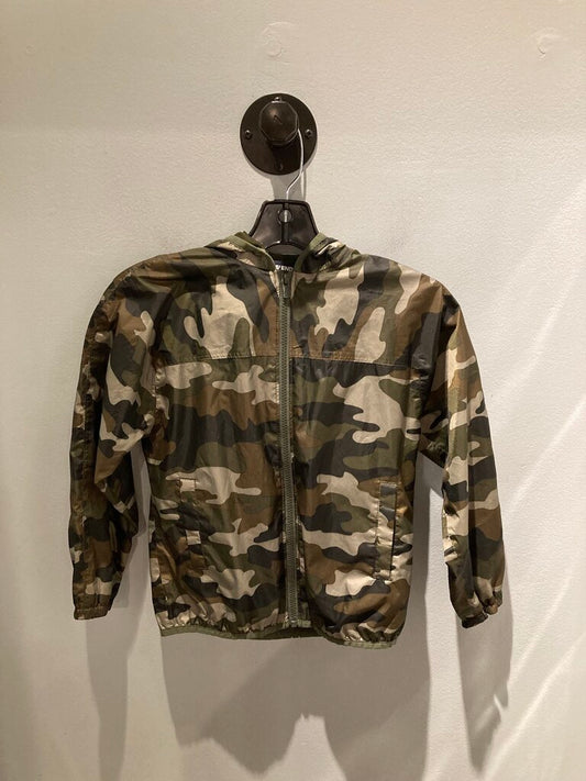 Lands End Windbreaker Jacket, Camo, Kid's L