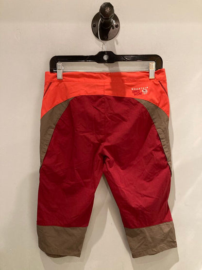 Mountain Hardwear Long Shorts, Red/Brown, Women's S