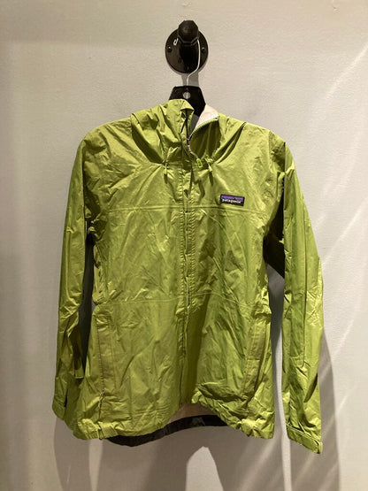 (Stain) Patagonia Rain Jacket, Green, Women's S