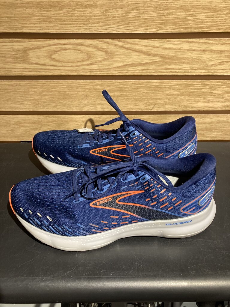 Brooks Glycerin 20, Navy/Orange, Men's 11