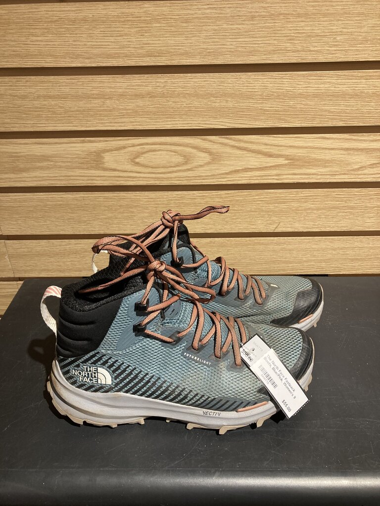 The North Face Fastpack Boots, Blue/Pink, Women's 9