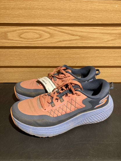Skechers AT Shoes, Pink/Blue, Women's 9