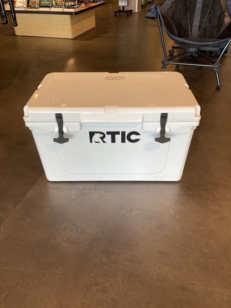 RTIC Hard Cooler, White, 45qt