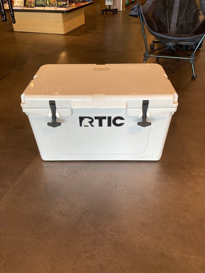RTIC Hard Cooler, White, 45qt