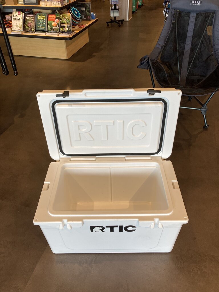 RTIC Hard Cooler, White, 45qt