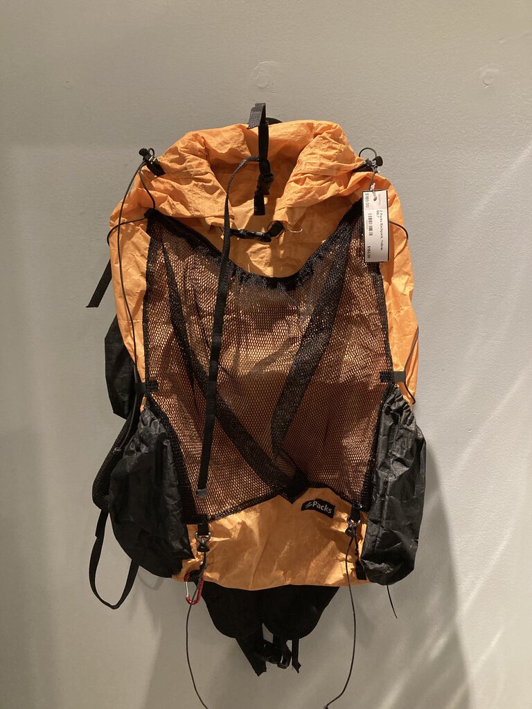 Z Packs Backpack, Orange, 50L?