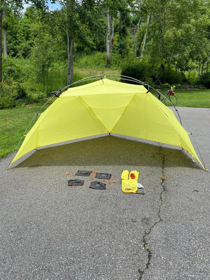 Easton Sundial (Shade Shelter), Yellow, 3-6 Person