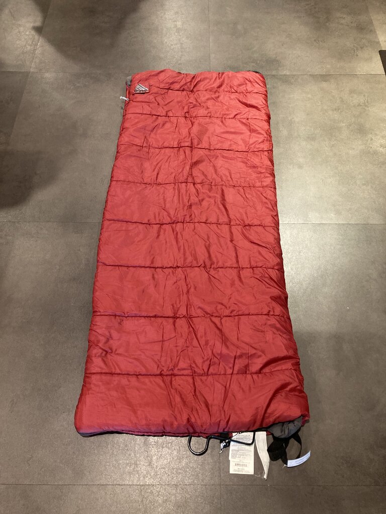 Kelty Eclipse Junior Sleeping Bag, Red, 35deg