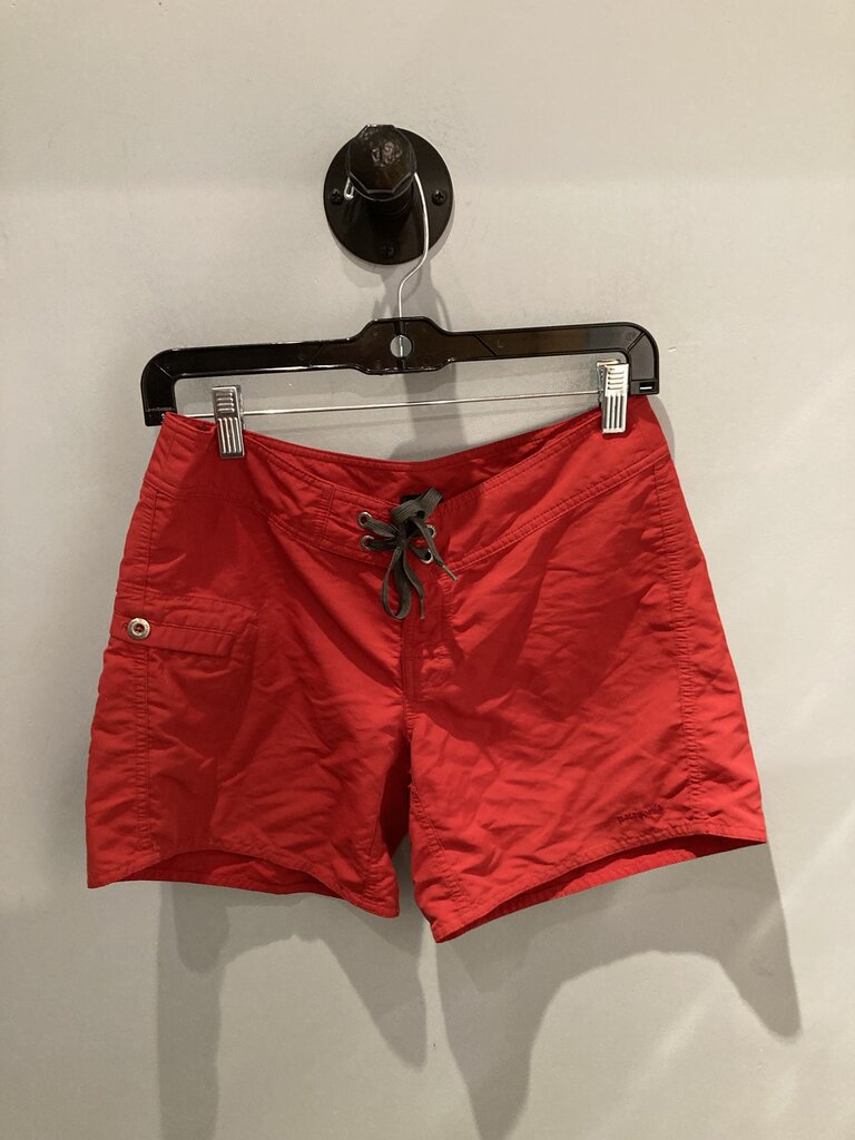 Patagonia Board Shorts, Red, Women's 4
