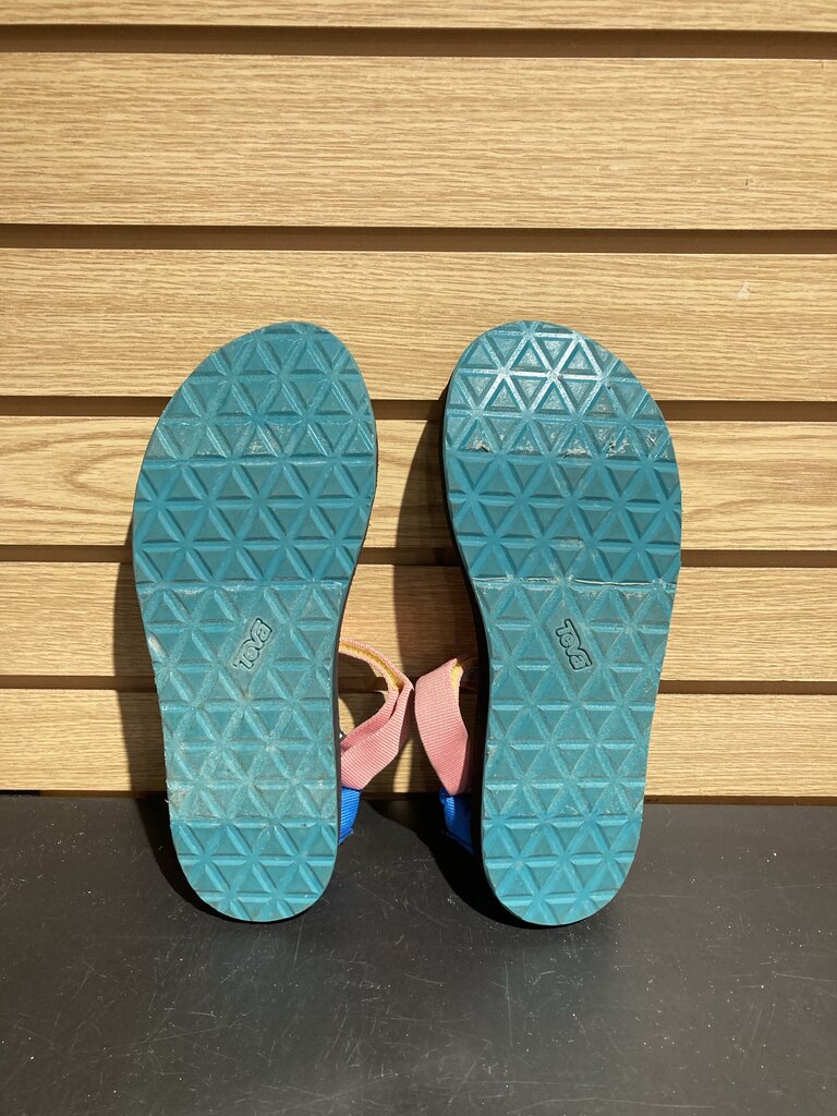 Teva Classic Sandal, Black/Color Block, Women's 10