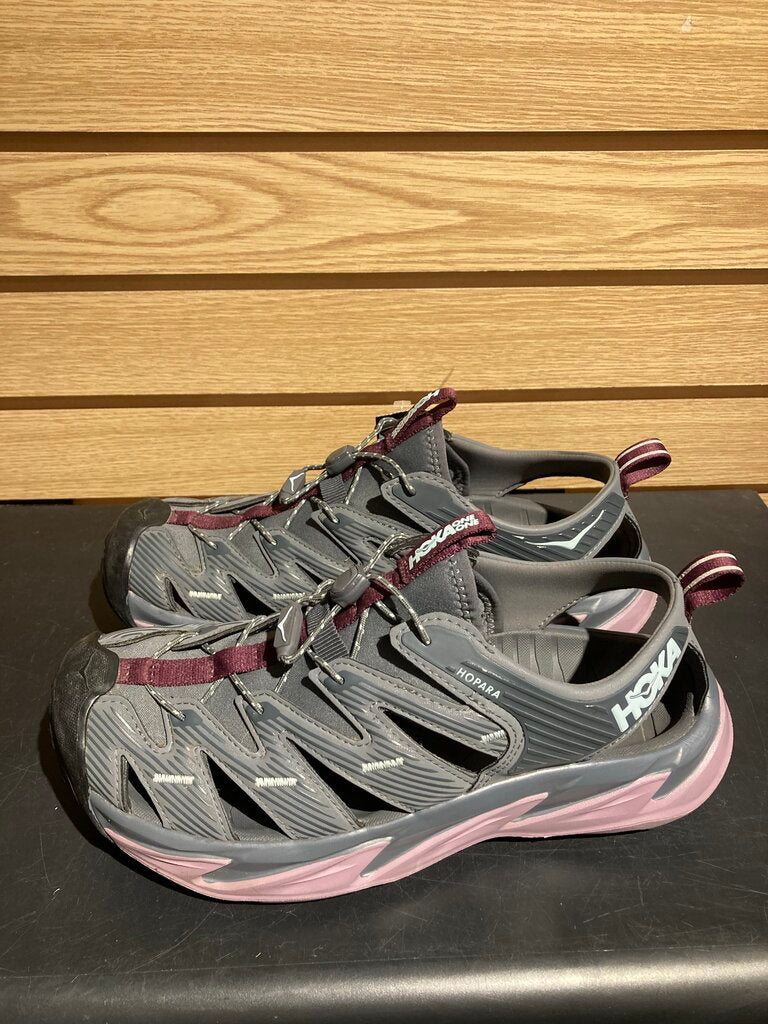 Hoka Hopara, Grey/Purple, Women's 10