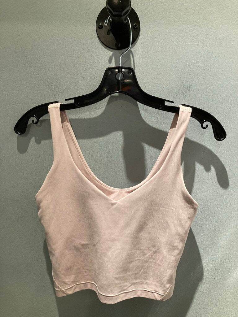 Lululemon Crop Tank, Pink, Women's 6