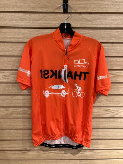 Corbah SS Cycle Jersey, Orange, Men's M