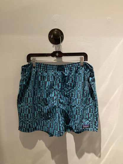 Patagonia Trunks, Teal Pattern, Men's XL