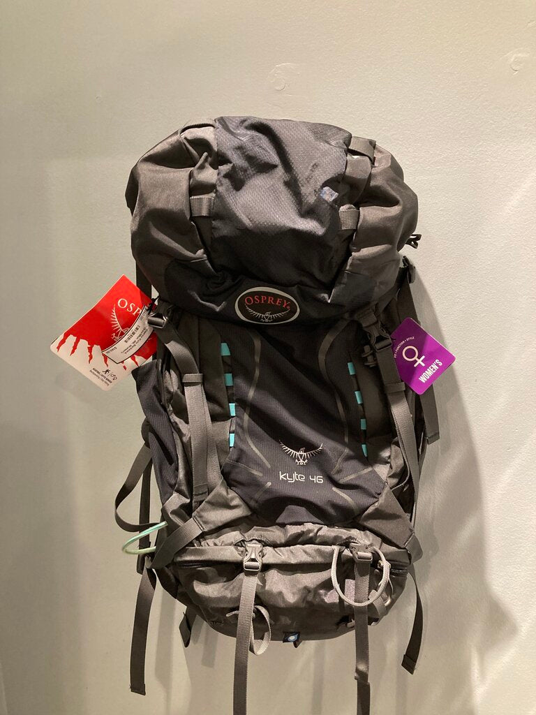 Osprey Kyte Backpack, Grey/Blue, 46L Women's