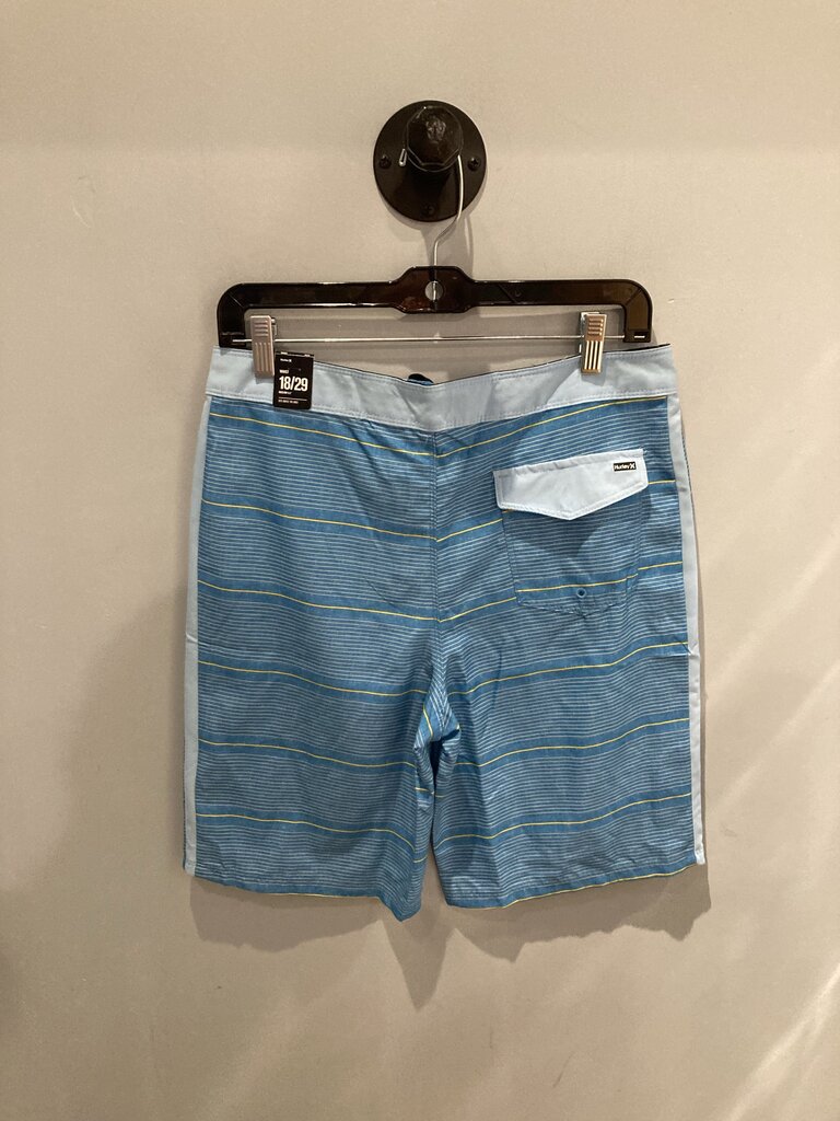 (NWT) Hurley Trunks, Blue, Kid's 18