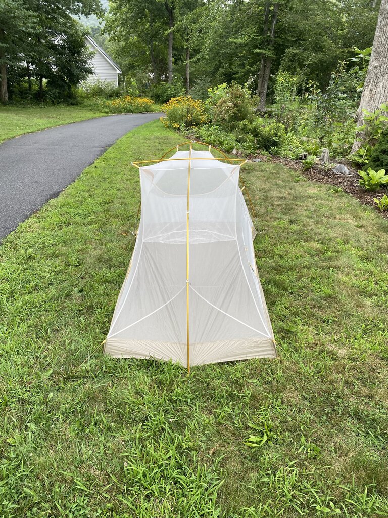 Big Agnes Tiger Wall UL2 Bikepack Tent, Grey/Yellow (SAMPLE)