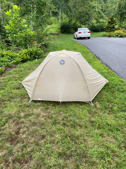 Big Agnes Tiger Wall UL2 Bikepack Tent, Grey/Yellow (SAMPLE)
