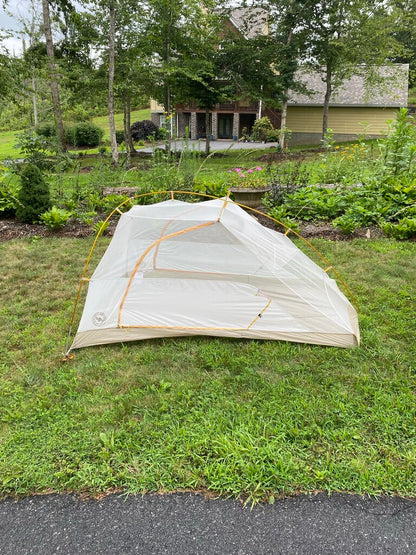 Big Agnes Tiger Wall UL2 Bikepack Tent, Grey/Yellow (SAMPLE)