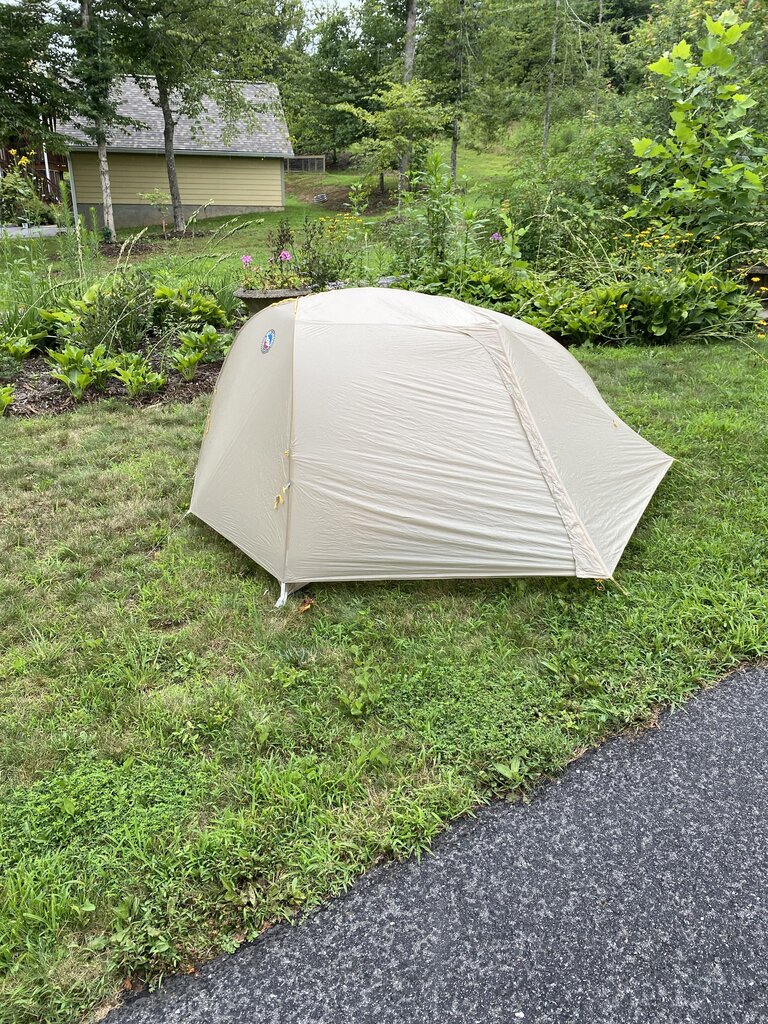 Big Agnes Tiger Wall UL2 Bikepack Tent, Grey/Yellow (SAMPLE)