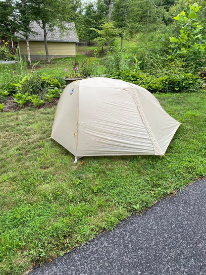 Big Agnes Tiger Wall UL2 Bikepack Tent, Grey/Yellow (SAMPLE)