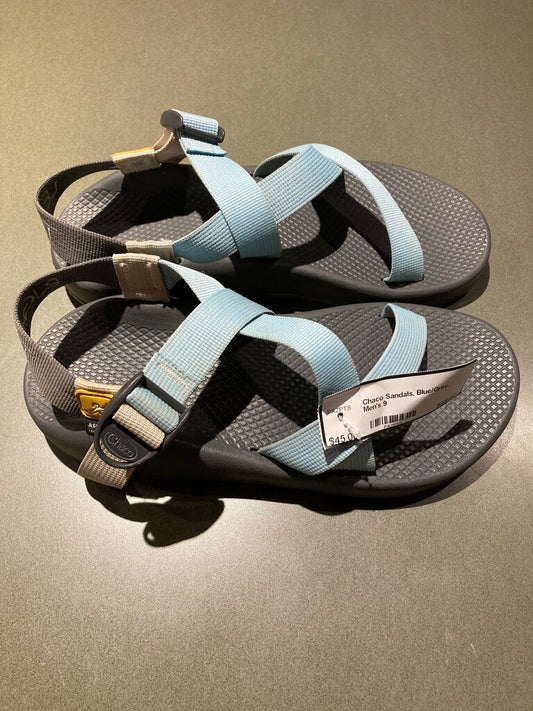 Chaco Sandals, Blue/Grey, Men's 9