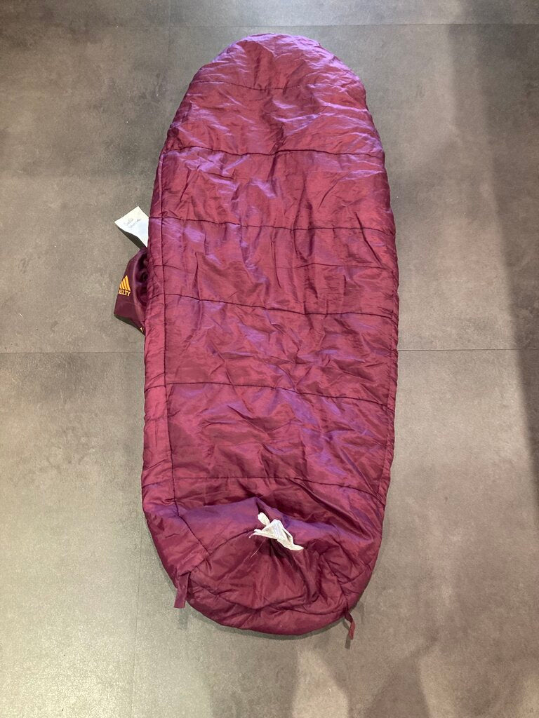 Kelty Woobie Youth Sleeping Bag, Maroon, 30deg