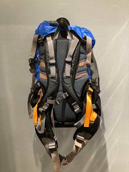 (Brain Wear) Marmot Vapor 35 Backpack, Blue/Grey, 35L