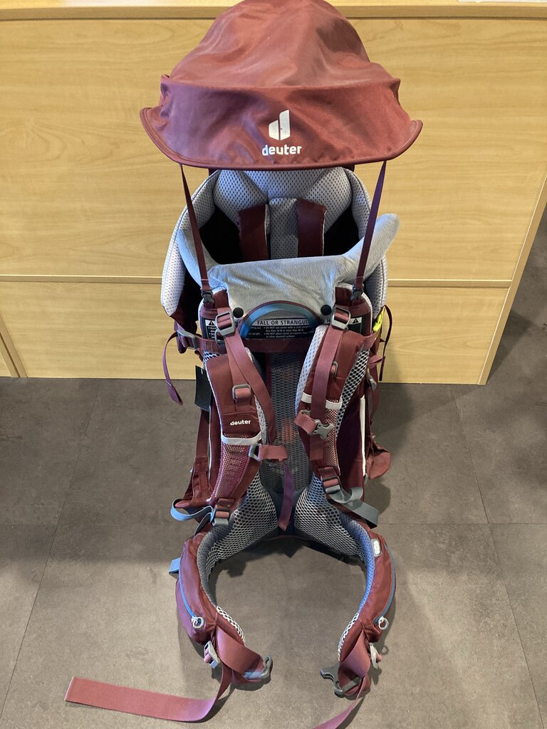Deuter Kid Comfort Kid Carrier, Maroon