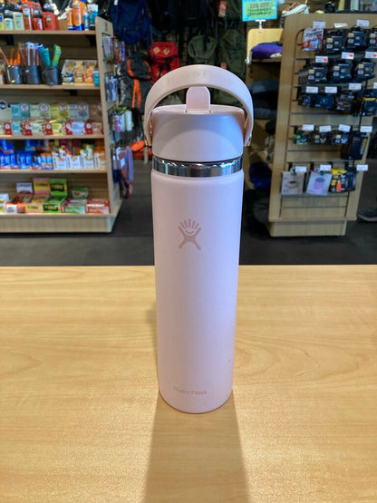 (Dent) Hydro Flask Insulated Water Bottle, Pink, 24oz