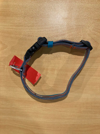 Arcadia Trail Dog Collar, Blue/Orange, M